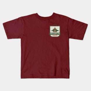 The Camp Life Chose Me Kids T-Shirt